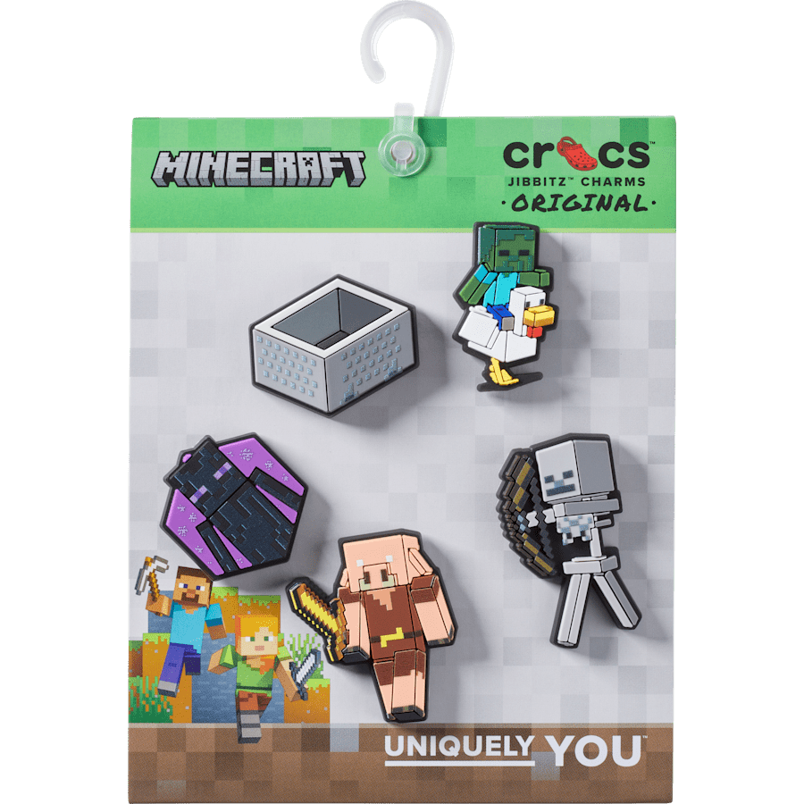 Crocs - Minecraft 5 Pack Jibbitz™ charms For Sale
