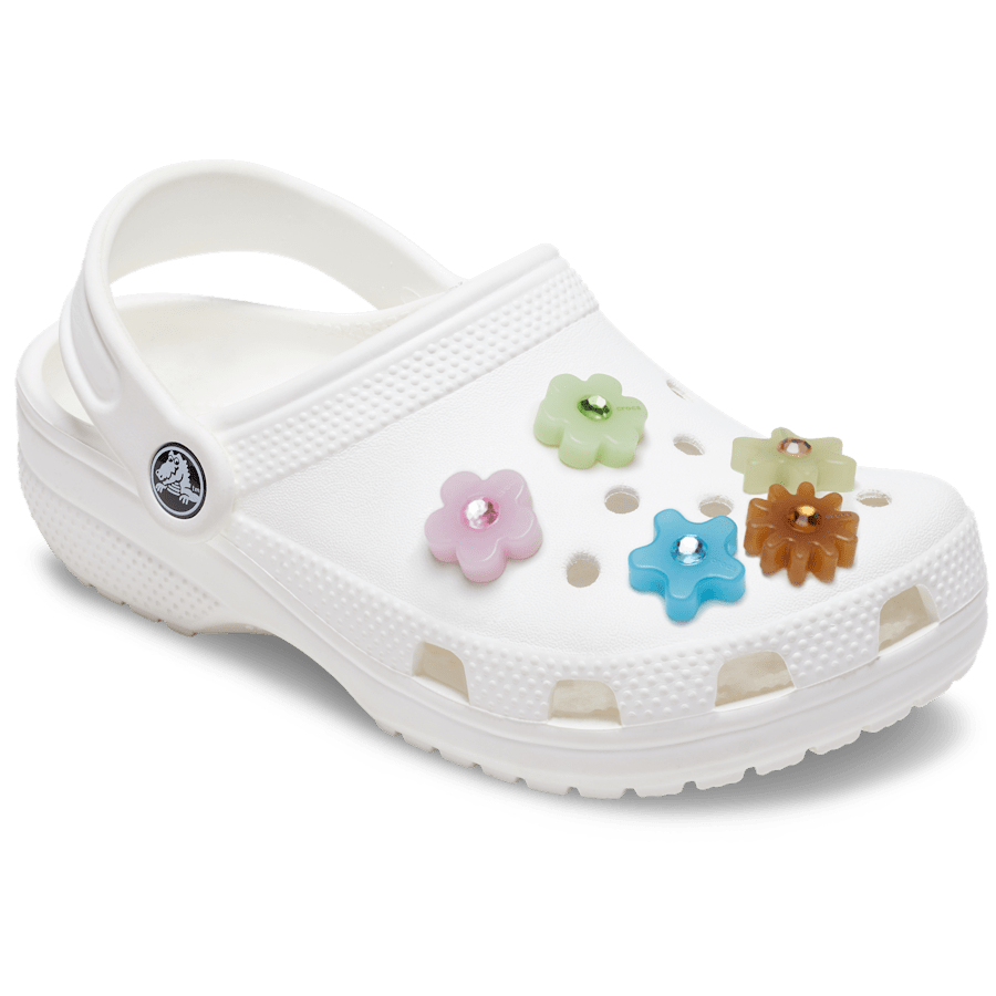 Crocs Enlighten Flower 5 Pack Jibbitz™ charms Discount