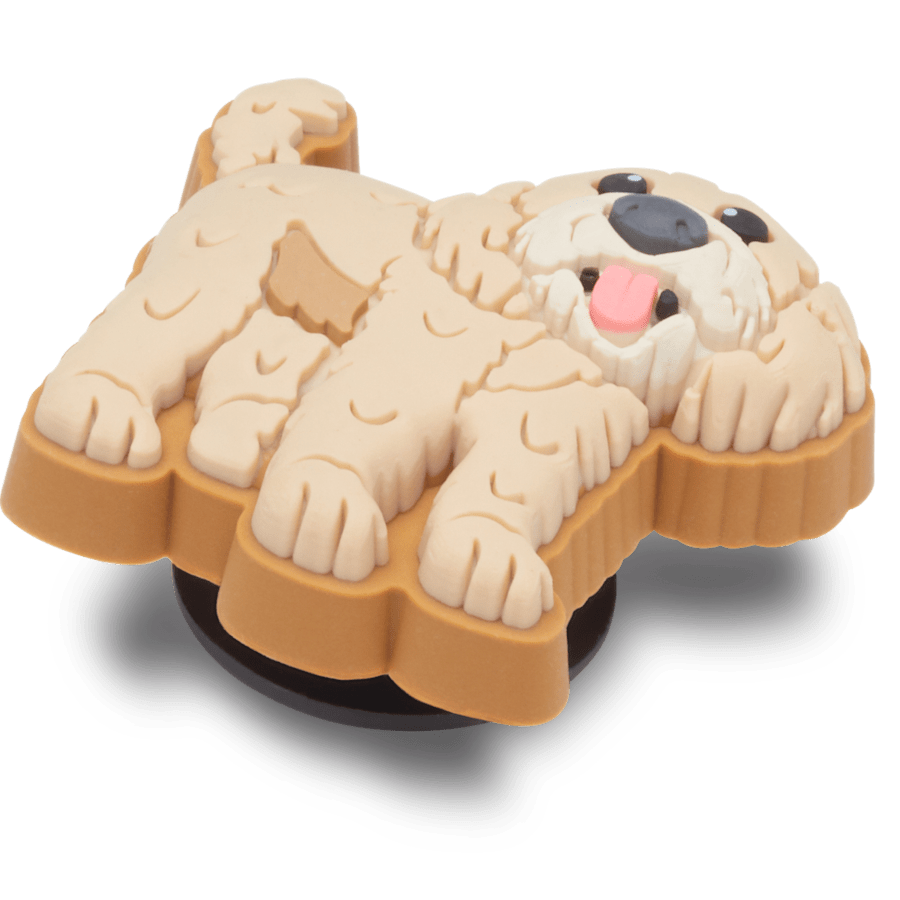 Crocs - b'Golden Doodle Puppy Jibbitz Shoe Charm' For Sale