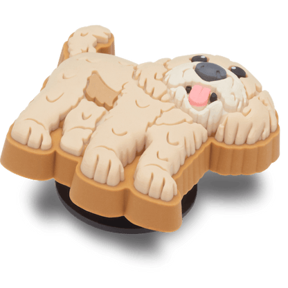 Crocs - b'Golden Doodle Puppy Jibbitz Shoe Charm' For Sale