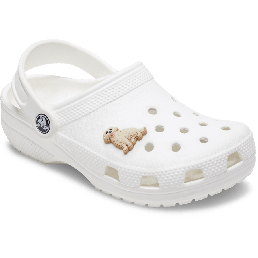 Crocs b'Golden Retriever Puppy Jibbitz Shoe Charm' Outlet