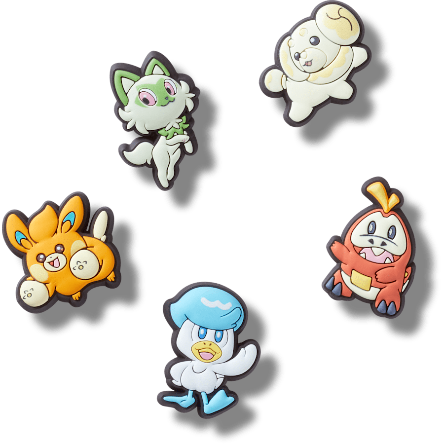 Crocs | Pokemon Paldea 5 Pack Jibbitz™ charms Sale