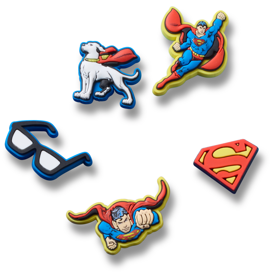 Crocs Superman 5 Pck Jibbitz™ charms On Sale
