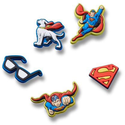 Crocs Superman 5 Pck Jibbitz™ charms On Sale