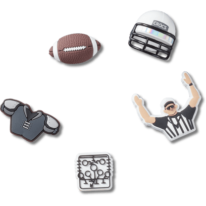 Crocs Football Team 5 Pack Jibbitz™ charms Outlet