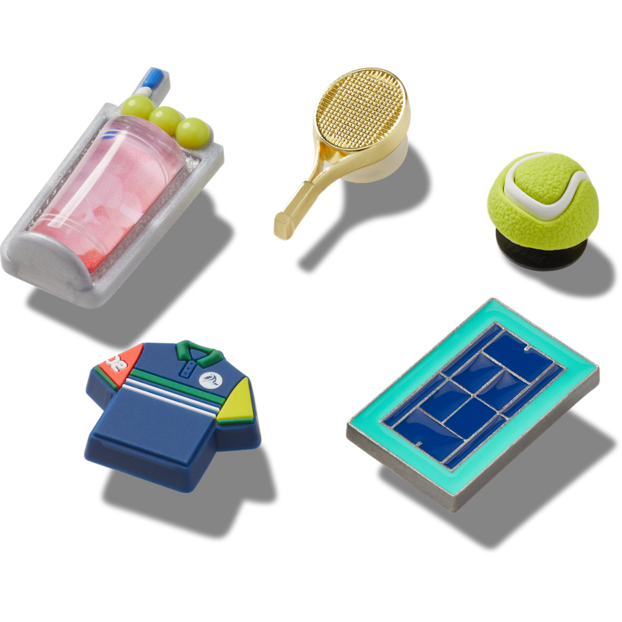 Crocs Day at The Tennis Court 5 Pack Jibbitz™ charms Discount