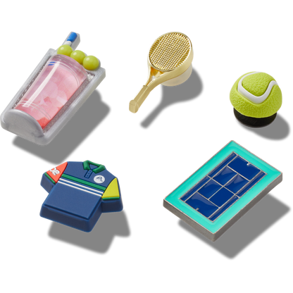 Crocs Day at The Tennis Court 5 Pack Jibbitz™ charms Discount