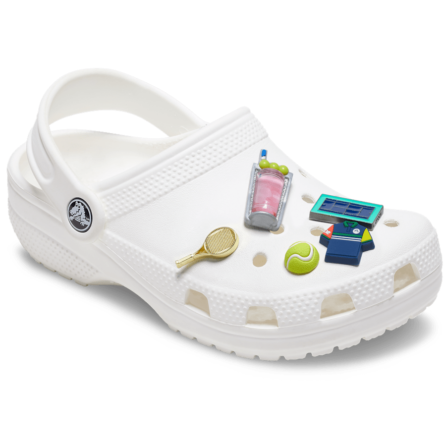 Crocs Day at The Tennis Court 5 Pack Jibbitz™ charms Discount
