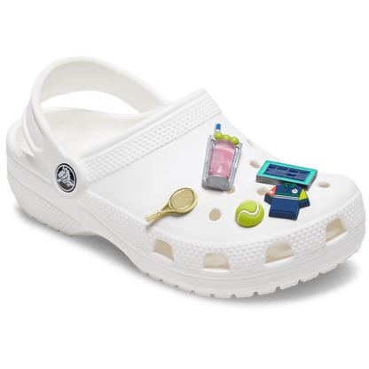 Crocs Day at The Tennis Court 5 Pack Jibbitz™ charms Discount