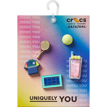 Crocs Day at The Tennis Court 5 Pack Jibbitz™ charms Discount