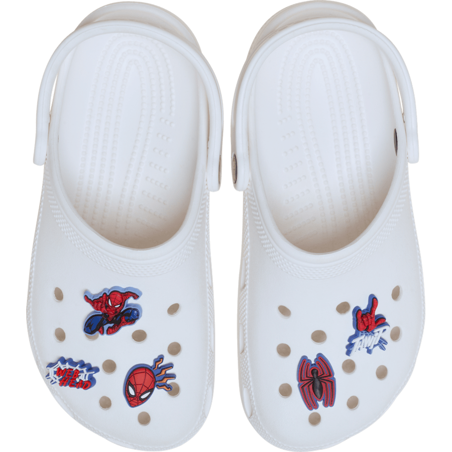 Crocs Spiderman 5 Pack Jibbitz™ charms Discount