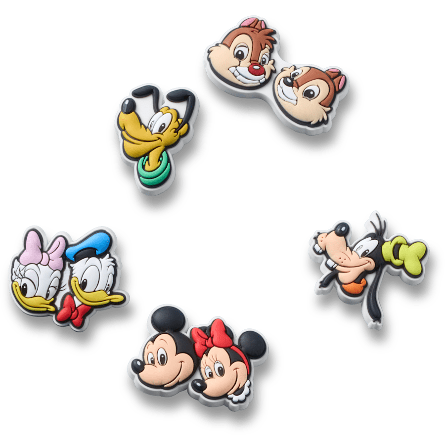 Crocs - Mickey and Friends PVC 5 Pack Jibbitz™ charms For Sale