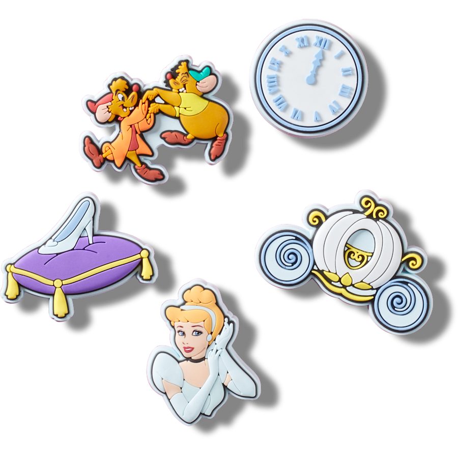 Crocs / Cinderella 5 Pack Jibbitz™ charms Discount