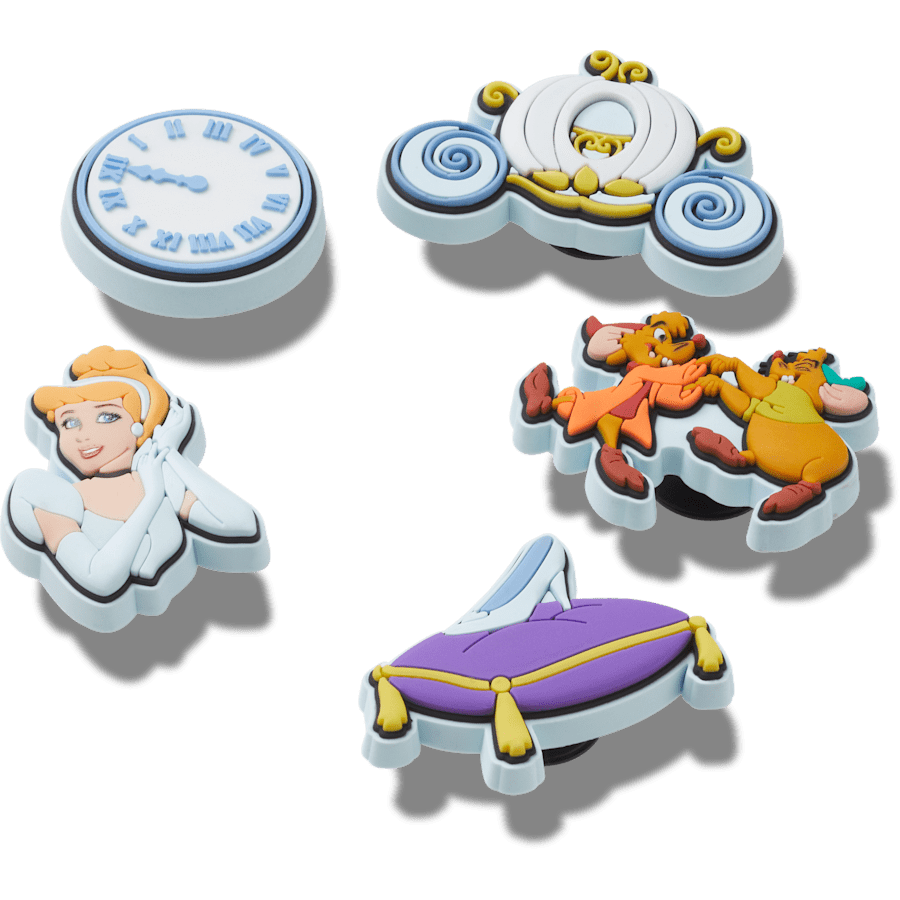 Crocs / Cinderella 5 Pack Jibbitz™ charms Discount