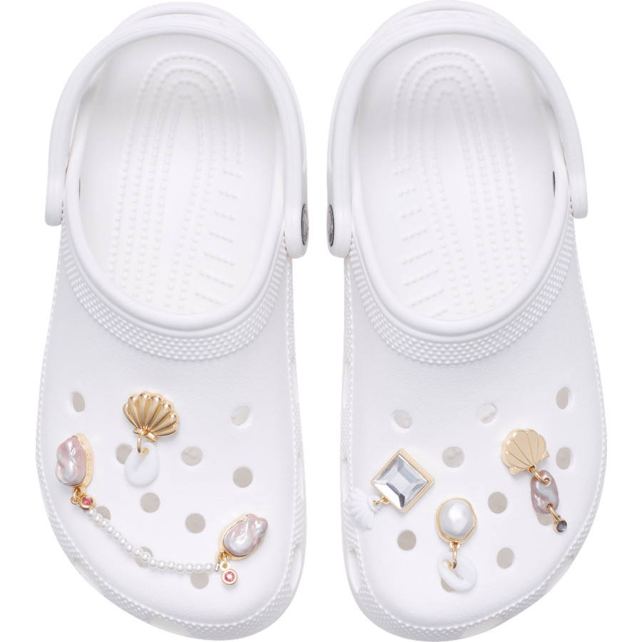 Crocs - Elevated Pearl 5 Pack Jibbitz™ charms For Sale