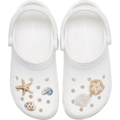 Crocs | Gold Seashell 5 Pack Jibbitz™ charms Online
