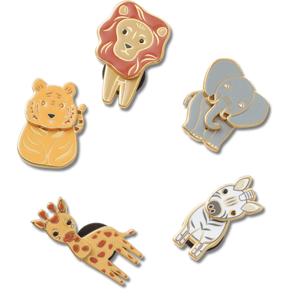 Crocs / Enamel Safari 5 Pack Jibbitz™ charms Discount