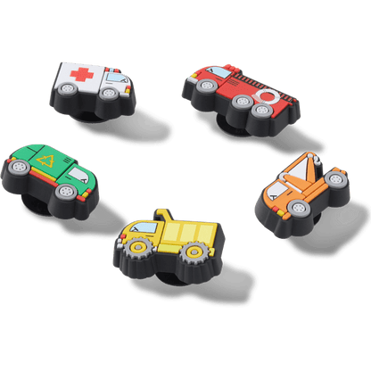 Crocs | Tiny Work Trucks 5 Pack Jibbitz™ charms Online