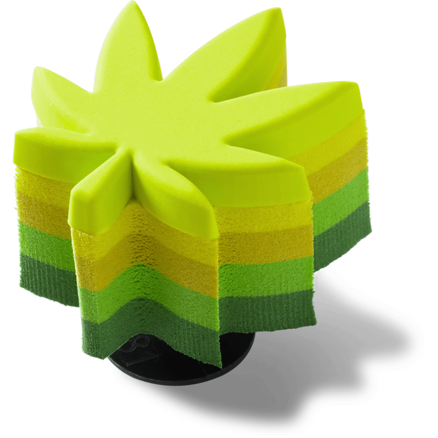 Crocs | Stacked Hemp Leaf Jibbitz™ charms Sale