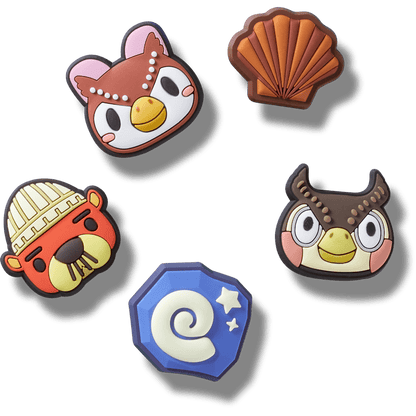 Crocs Animal Crossing Collector 5 Pack Jibbitz™ charms On Sale