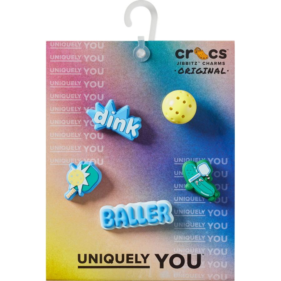 Crocs Pickle Ball 5 Pack Jibbitz™ charms On Sale