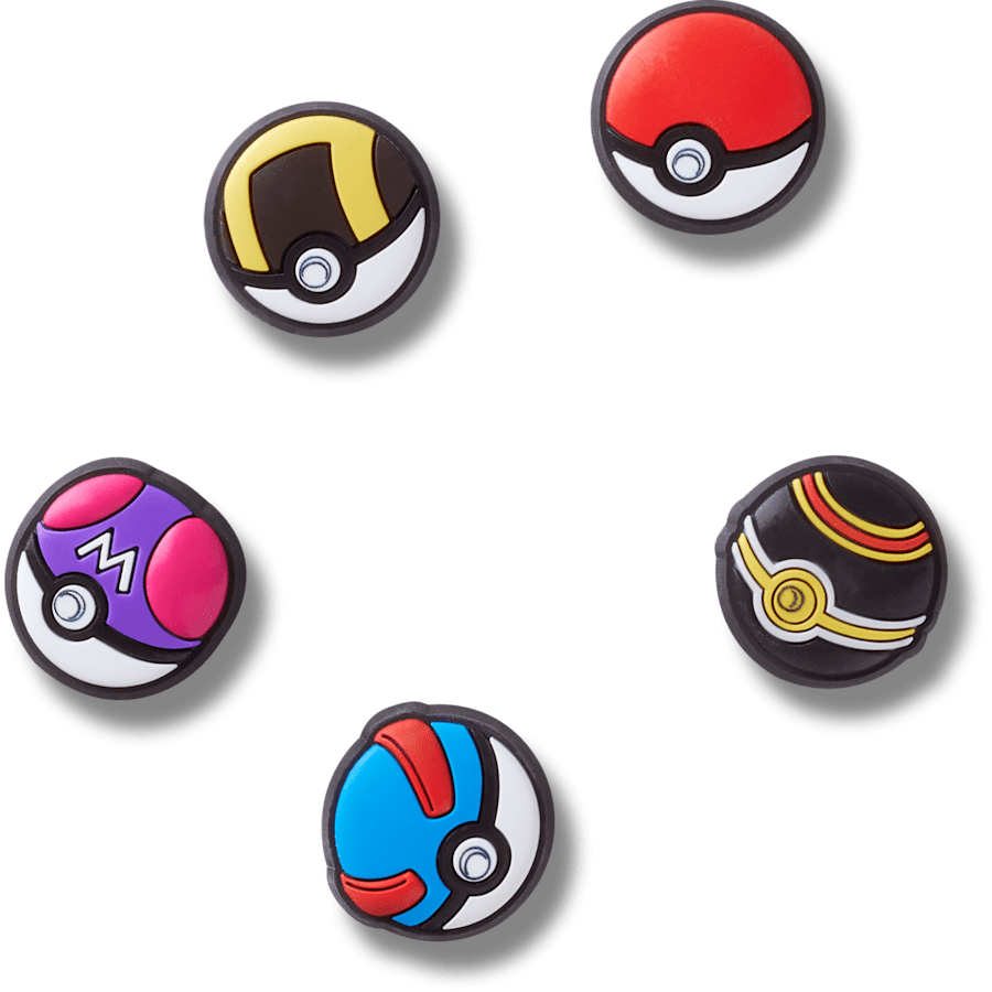 Crocs Poke Ball 5 Pack Jibbitz™ charms Sale