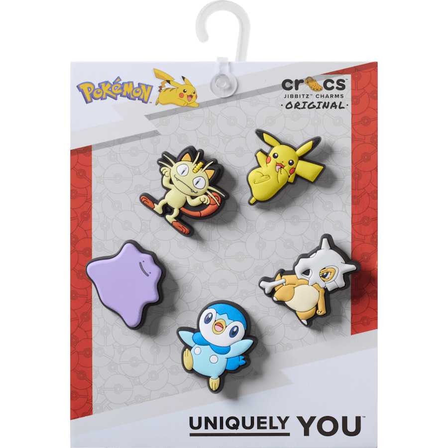 Crocs Pokemon Variety 5 Pck Jibbitz™ charms On Sale