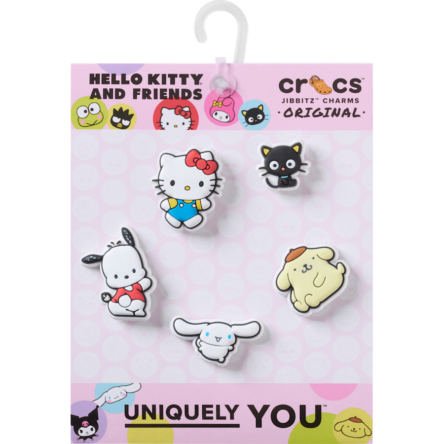 Crocs HK Friends 5 Pack Jibbitz™ charms On Sale