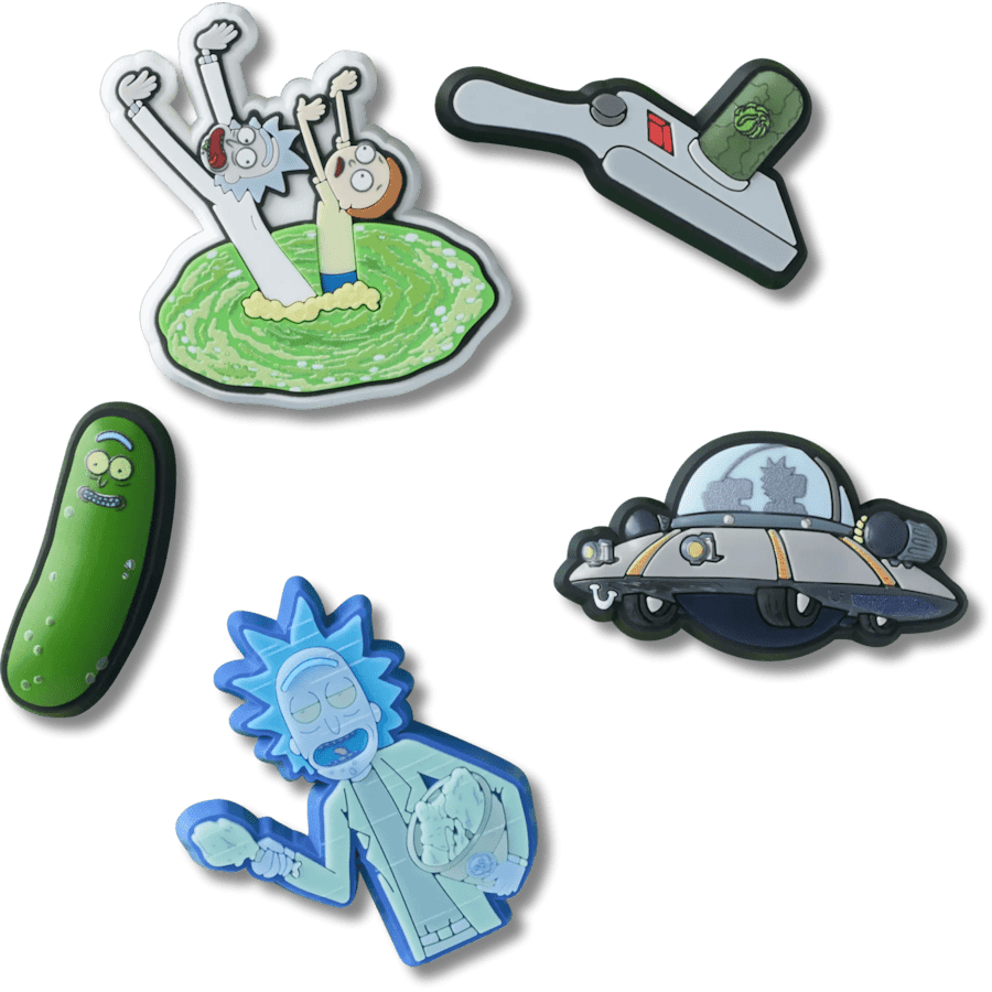 Crocs / Rick and Morty 5 Pack Jibbitz™ charms Discount