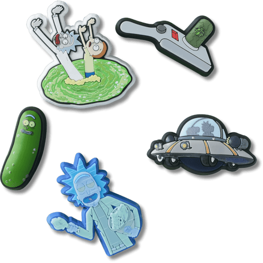 Crocs / Rick and Morty 5 Pack Jibbitz™ charms Discount
