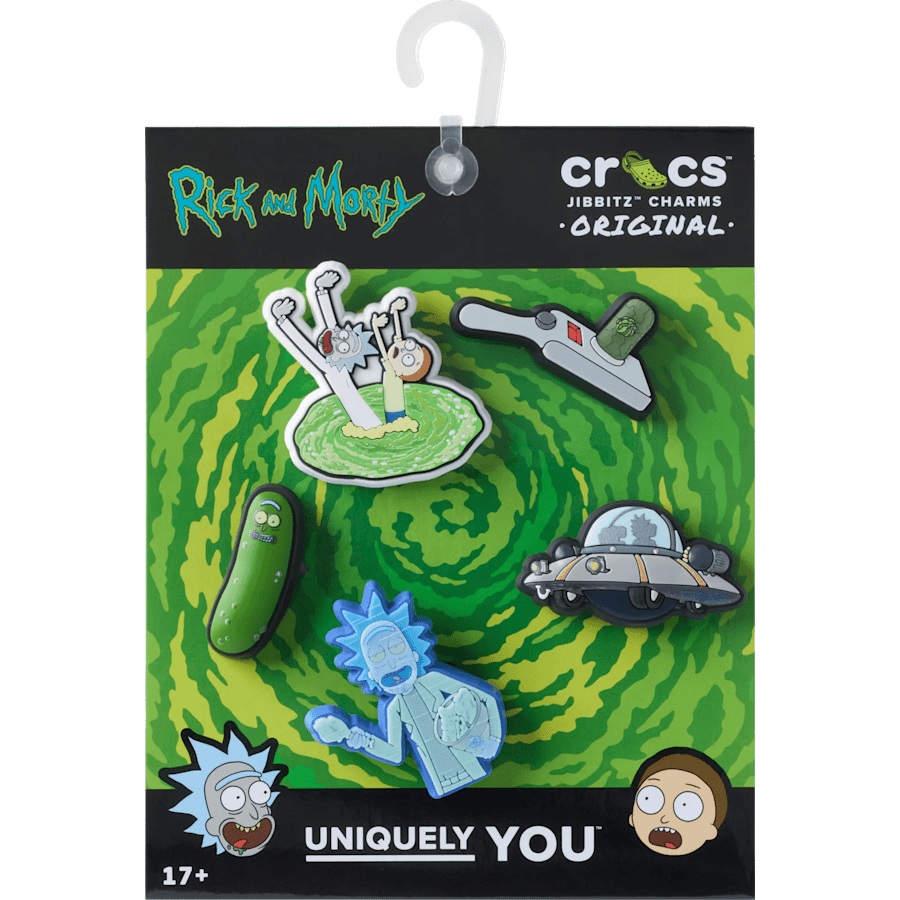 Crocs / Rick and Morty 5 Pack Jibbitz™ charms Discount