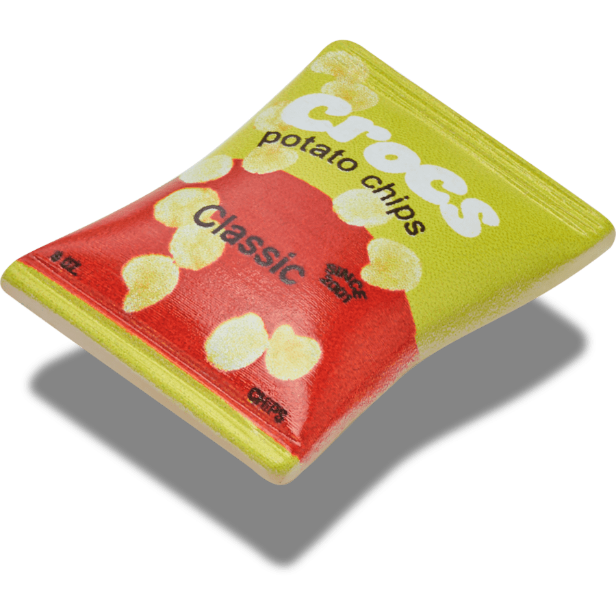 Crocs Yellow Red Chip Bag Jibbitz™ charms Outlet
