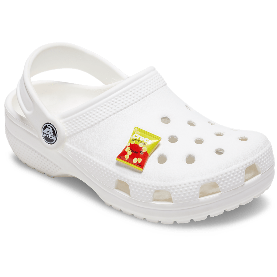 Crocs Yellow Red Chip Bag Jibbitz™ charms Outlet