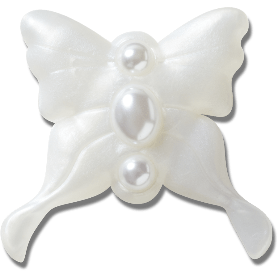 Crocs / Meta Jelly White Butterfly Jibbitz™ charms Discount