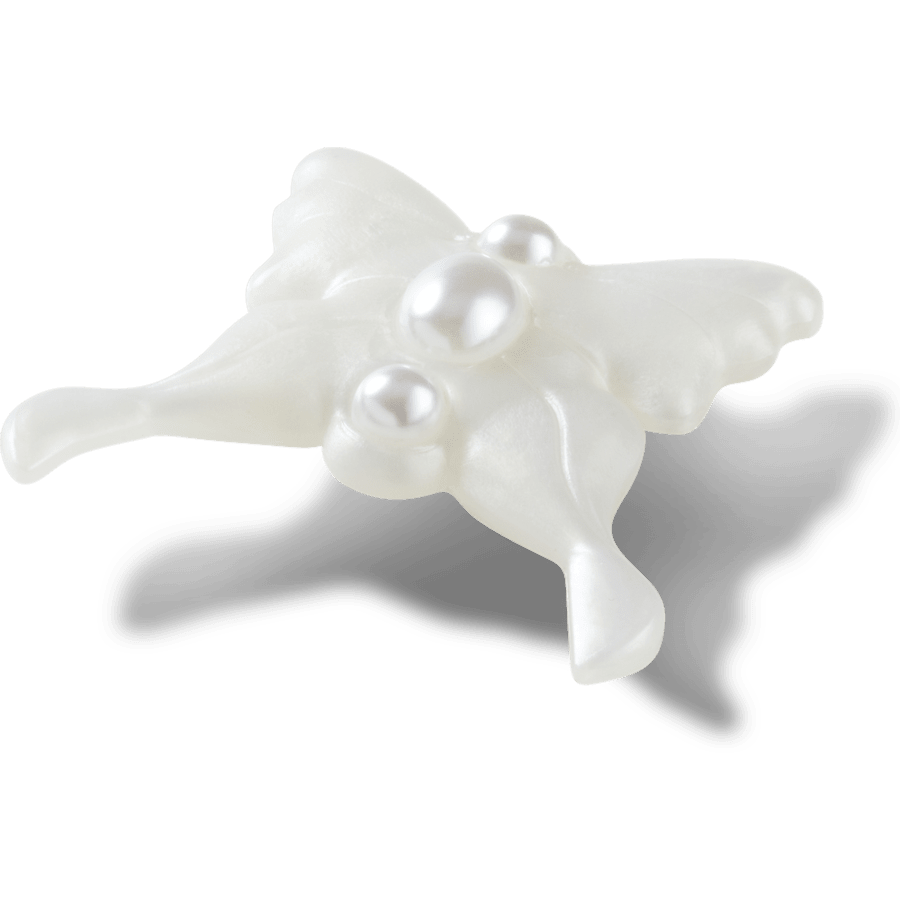 Crocs / Meta Jelly White Butterfly Jibbitz™ charms Discount