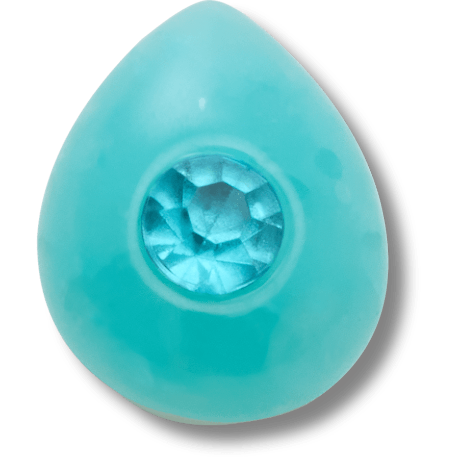 Crocs | Aquamarine March Birthstone Collection Jibbitz™ charms Sale