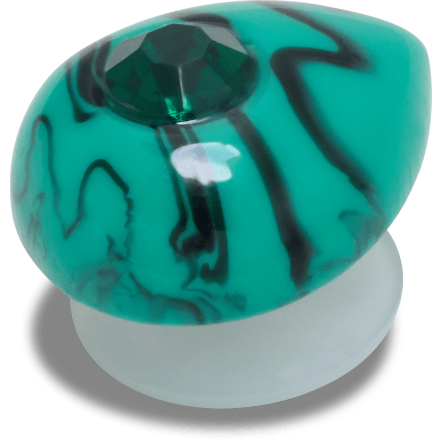 Crocs Emerald May Birthstone Collection Jibbitz™ charms On Sale