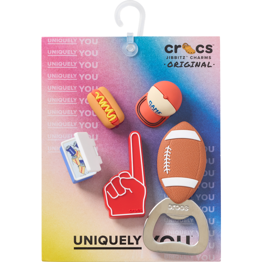 Crocs | Tailgate 5 Pack Jibbitz™ charms Online