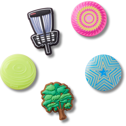Crocs Disc Golf 5 Pack Jibbitz™ charms Discount