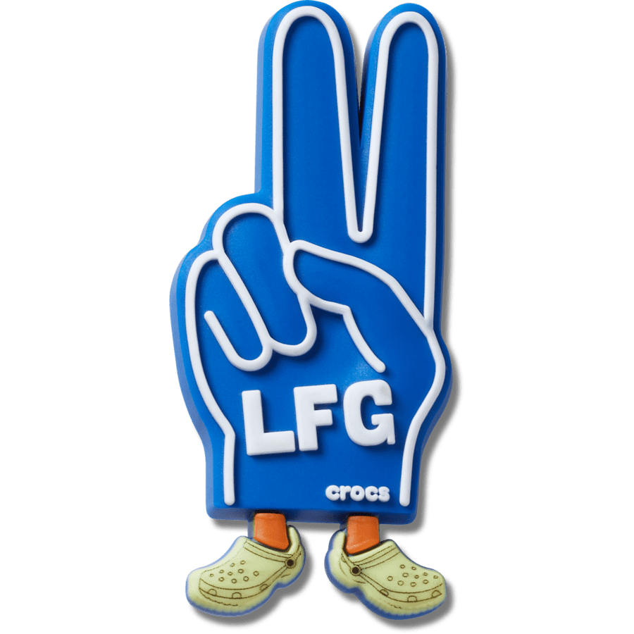 Crocs - LFG Foam Peace Sign Jibbitz™ charms For Sale