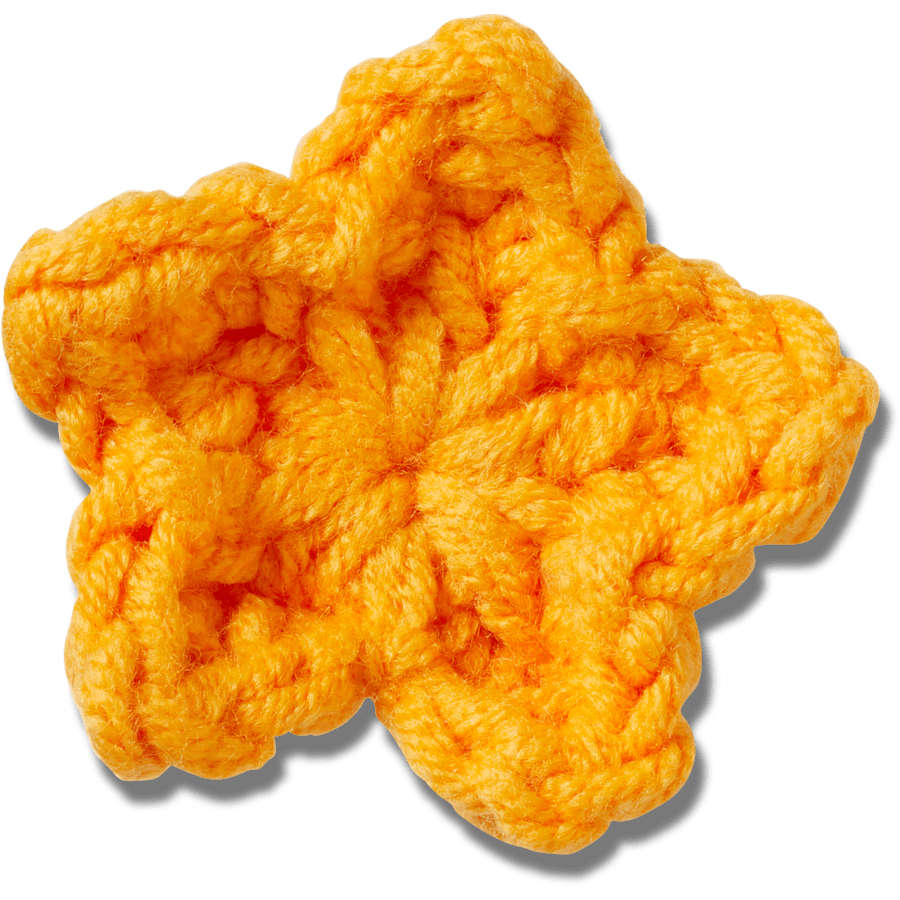 Crocs | Crafted Crochet Orange Star Jibbitz™ charms Online