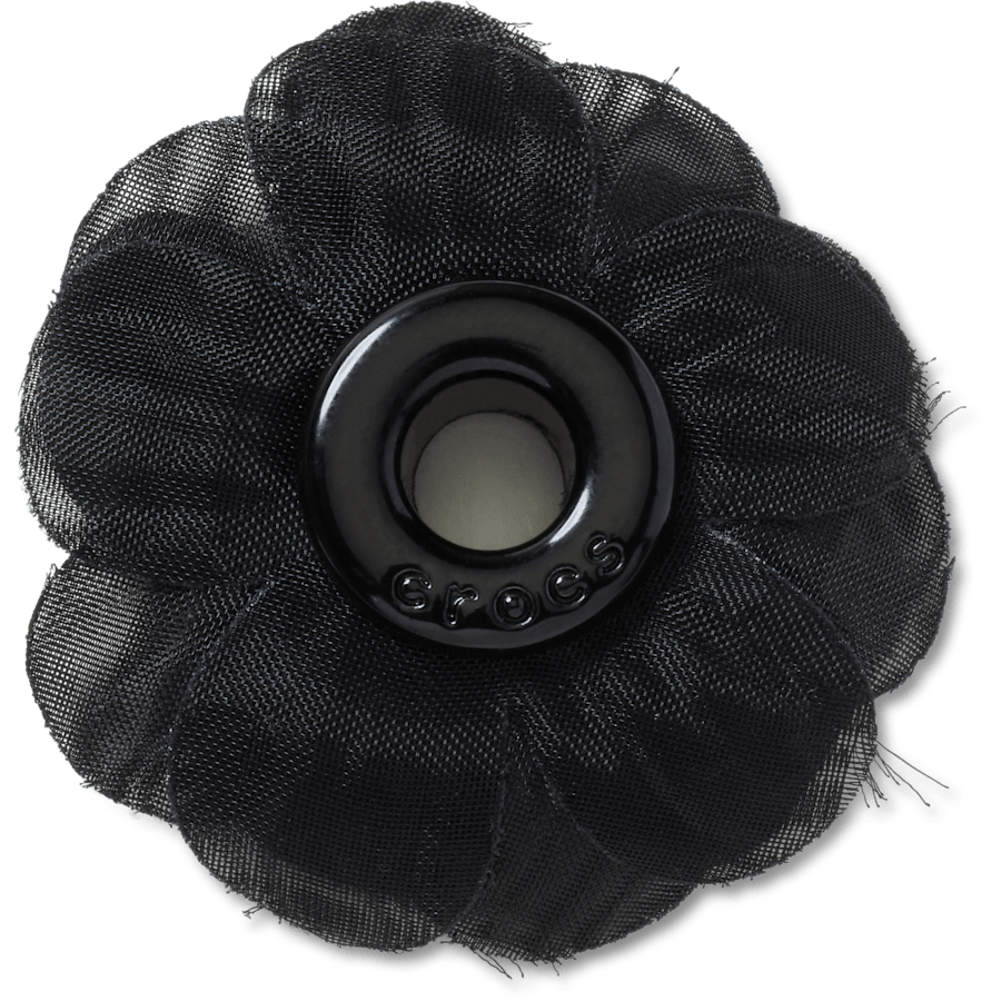 Crocs Black Chiffon Grommet Jibbitz™ charms Discount