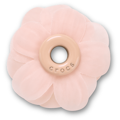 Crocs Pink Chiffon Grommet Jibbitz™ charms Discount
