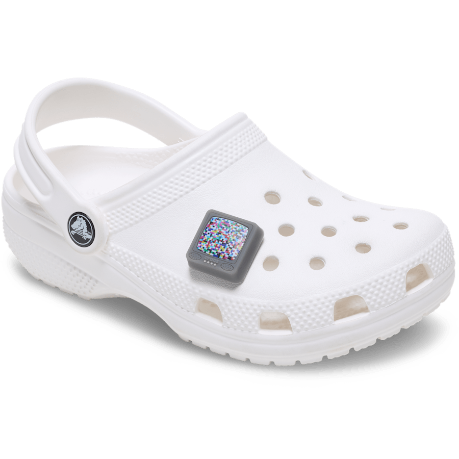 Crocs Lights Up Pixelated TV Jibbitz™ charms On Sale