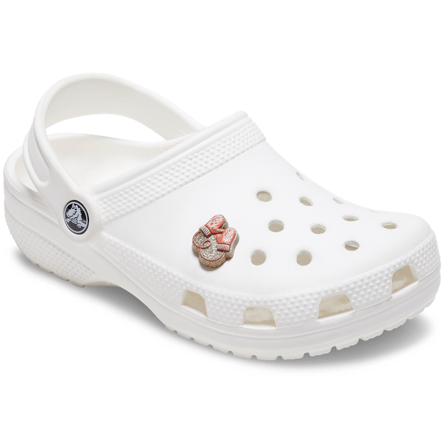 Crocs / Glitter Pink Mittens Jibbitz™ charms Discount