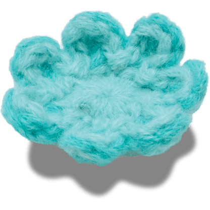 Crocs Crochet Blue Flower Jibbitz™ charms On Sale