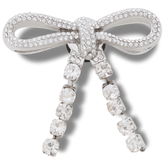 Crocs | Silver Gem Bow Jibbitz™ charms Online