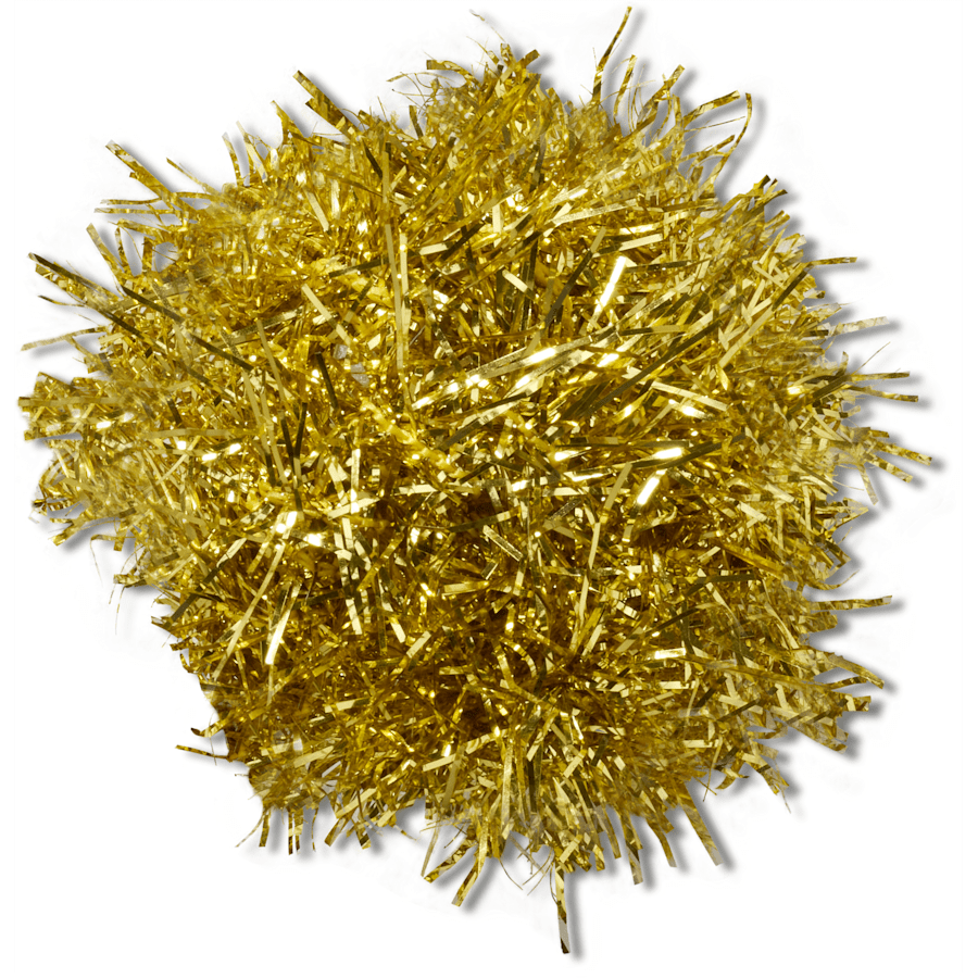 Crocs / Gold Tinsel Pom Jibbitz™ charms Discount