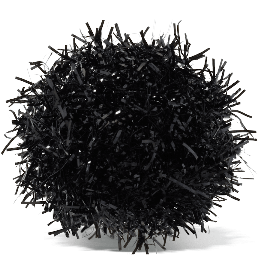 Crocs Black Tinsel Pom Jibbitz™ charms Outlet