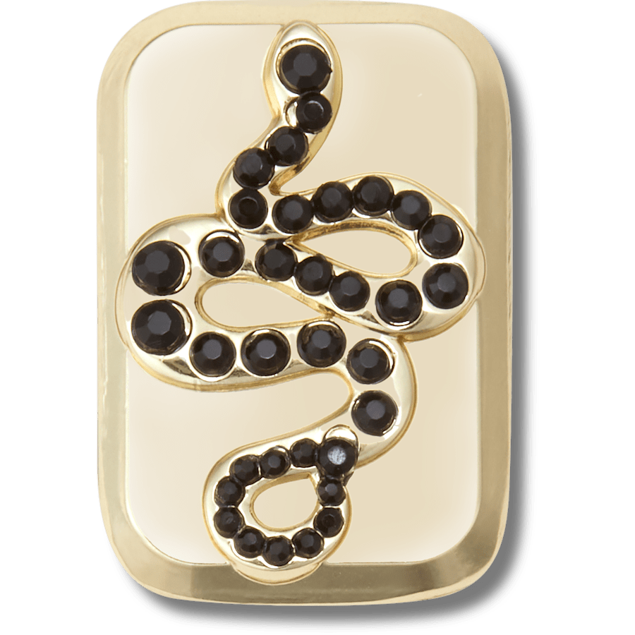 Crocs Gold Snake Emblem Jibbitz™ charms Discount